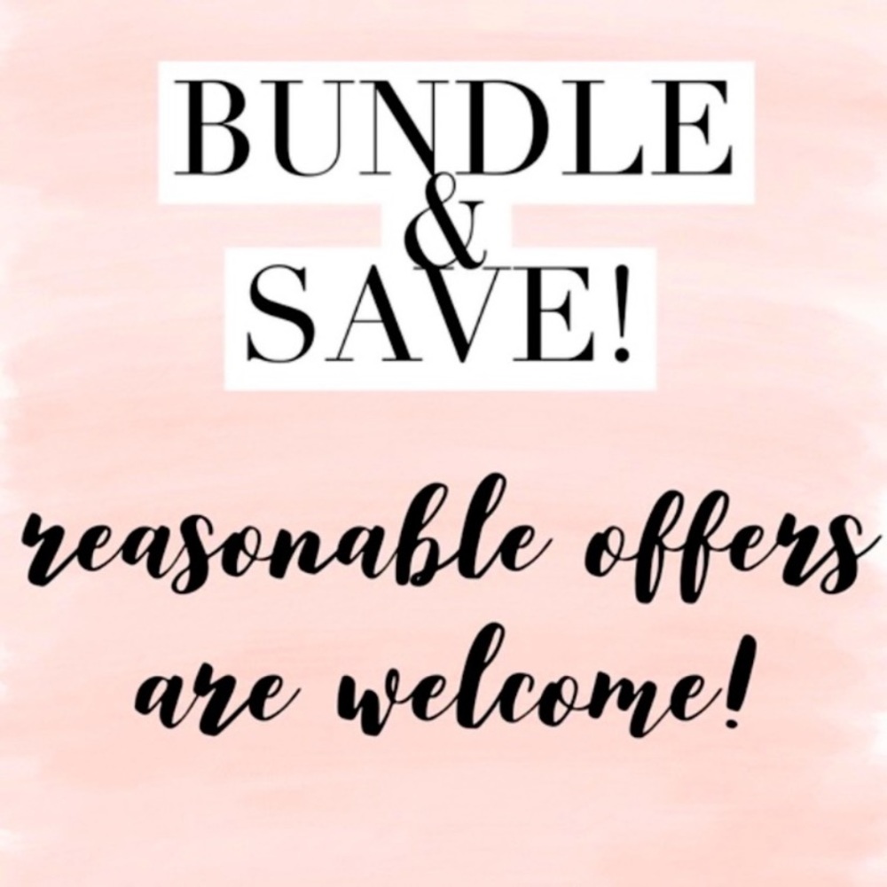 BUNDLE FOR DISCOUNT 10% OFF 3 OR MORE ITEAMS